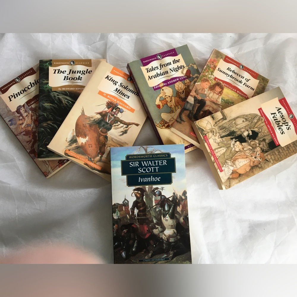 5/$20 Classic Children’s Novels Bundle of 7 Kids YA Favourites Literature